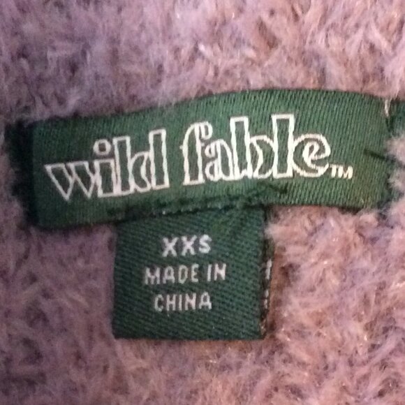 Wild Fable Long Sleeve Mini Sweater Dress Mauve Size XXS - Picture 8 of 10
